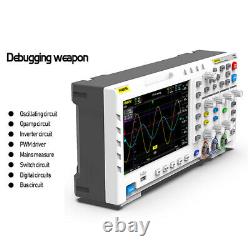FNIRSI-1014D 7 LCD 2 Channel Signal Generator Digital Storage Oscilloscope