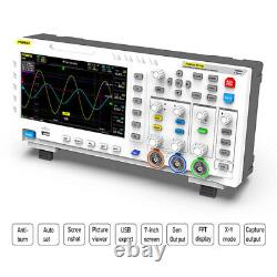 FNIRSI 1014D Digital Oscilloscope 7 TFT LCD Display Dual Channels 1GB Storages
