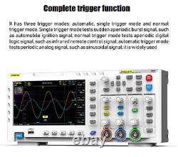 FNIRSI 1014D Digital Oscilloscope 7 TFT LCD Display Dual Channels 1GB Storages
