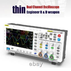 FNIRSI 1014D Digital Oscilloscope Dual Channel 1GSa/s Sampling Rate 1GB Storage