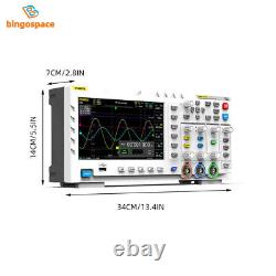 FNIRSI-1014D Digital Storage 100MHz 2 Channel Oscilloscope Signal Generator US