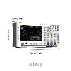 FNIRSI 1014D Digital Storage 100MHz Dual Channel Oscilloscope Signal Generator