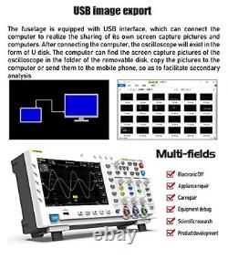 FNIRSI 1014D Digital Storage Oscilloscope 100MHz Dual Channel Oscilloscope