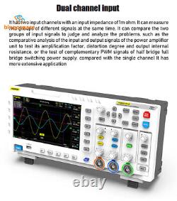 FNIRSI-1014D Digital Storage Oscilloscope Signal Generator 100MHz 7 TFT LCD 2CH