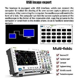 FNIRSI 1014D Dual Channel Digital Storage Oscilloscope 100MHz NEW