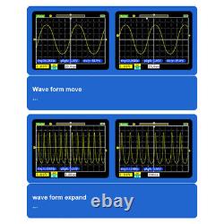 FNIRSI-1C15 Digital Storage Oscilloscope 110MHz Bandwidth 500MS/s Handheld