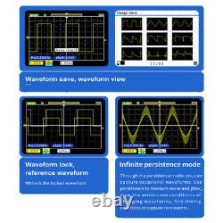 FNIRSI-1C15 Digital Storage Oscilloscope 110MHz Bandwidth 500MS/s Handheld