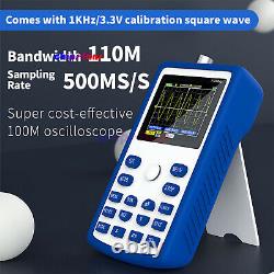 FNIRSI-1C15 Handheld Digital Storage Oscilloscope 110MHz Bandwidth 500MS/s