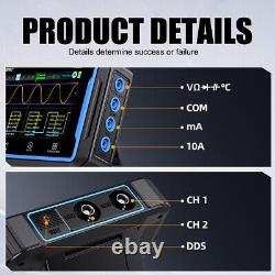 FNIRSI-2C53P LCD 2 Channel Signal Generator Digital Storage Oscilloscope 3-in-1