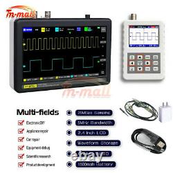 FNIRSI Digital LCD Storage Oscilloscope Bandwidth 2.4 7 Inch LCD 100MHz 5MHz