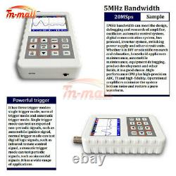 FNIRSI Digital LCD Storage Oscilloscope Bandwidth 2.4 7 Inch LCD 100MHz 5MHz