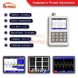 FNIRSI Digital LCD Storage Oscilloscope Bandwidth 2.4 7 Inch LCD 100MHz 5MHz