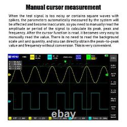 FNIRSI Digital Storage Oscilloscope 1013D 7 inch 2CH 100MHz Bandwidth 1GS