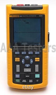 Fluke 123 Industrial ScopeMeter 20MHz HandHeld Oscilloscope Scope Meter 123/003