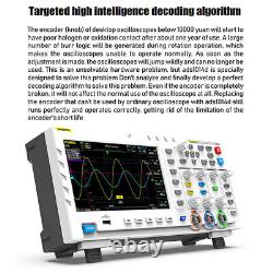 For FNIRSI-1014D Signal Generator 7'' LCD 2 Channel Digital Storage Oscilloscope