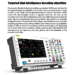 For FNIRSI-1014D Signal Generator Digital Storage Oscilloscope 7'' LCD 2 Channel