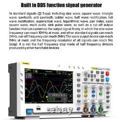 For FNIRSI-1014D Signal Generator Digital Storage Oscilloscope 7'' LCD 2 Channel