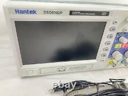 For Parts Hantek DSO5102P USB Storage 100MHz 1GSa/s Digital Oscilloscope 2CH