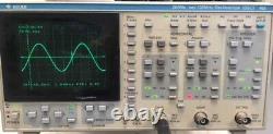 GOULD DSO 465 DIGITAL STORAGE OSCILLOSCOPE 200Ms/sec 100MHz with PRINTER + PROBES
