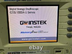 GWInstek GDS-1102A-U Digital Storage Oscilloscope 100Mhz 1G Sa/S
