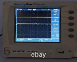 GW INSTEK GDS-1102A-U Digital Storage Oscilloscope 100MHz