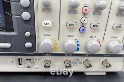 GW Instek GDS-1054B 4Channel 50Mhz DSO Oscilloscope +4 Probes