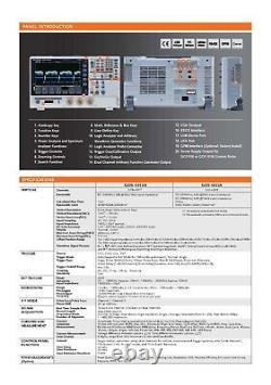 GW Instek GDS-3352A Oscilloscope 350MHz 5GSa/s 2CHs Digital Storage Oscilloscope