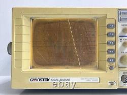 GW Instek GDS-820S Digital Storage Oscilloscope, For Parts Or Not Working