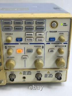 GW Instek GDS-820S Digital Storage Oscilloscope, For Parts Or Not Working