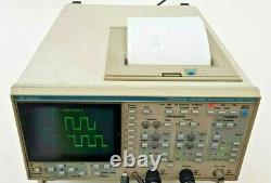 Gould DSO465 100MHz 200Ms/sec Digital Storage Oscilloscope with built in printer