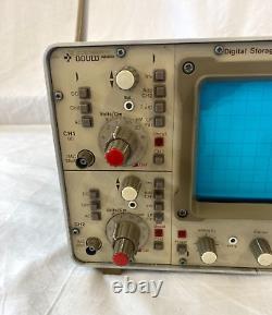 Gould Digital Storage Oscilloscope OS4100 Untested For Spares or Repairs Charity
