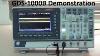 Gw Instek Digital Storage Oscilloscope Gds 1000b Demonstration