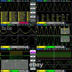 HANTEK DSO2C10 2-Channel 7in TFT LCD Digital Storage Oscilloscope 100MHz 1GSa/s