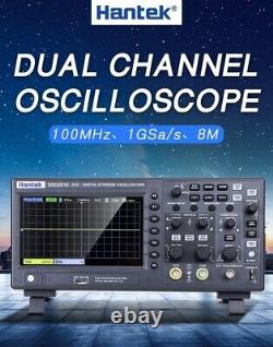 HANTEK DSO2D10 2CH Digital Storage Oscilloscope 100MHz 1GSa/s 8M withSignal Source