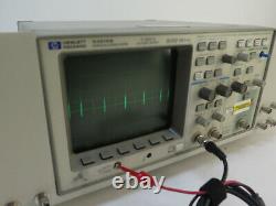 HP Agilent 54616B 2-Channel 500MHz Oscilloscope with 54657A Storage Module