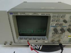 HP Agilent 54616B 2-Channel 500MHz Oscilloscope with 54657A Storage Module