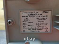 Hameg Digital Storage Oscilloscope HM208 with GPIB bus 20MHz H24HG668