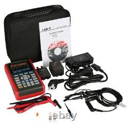 Handheld Digital Oscilloscope AC DC Scope Multimeter USB Interfac 2CH 50MHz