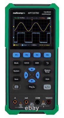 Handheld Digital Storage Oscilloscope, 2-Channel, 40MHz MP720780