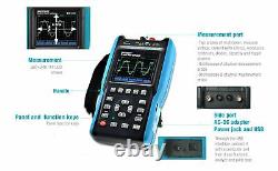 Handheld Digital Storage Oscilloscope Digital Multimeter 2 in 1 DMM 25MHz