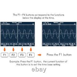 Handheld Digital Storage Oscilloscope Scope Meter True RMS 40MHz 200Msps Q4V8