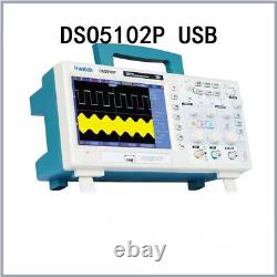 Hantek 1PCS DSO5102P Digital Storage Oscilloscope 2 Channels 100MHz 1GSa/s 40K