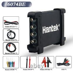 Hantek 6074BE & HT201 Attenuator Digital Storage Oscilloscopes PC USB 4 CH 70MHz