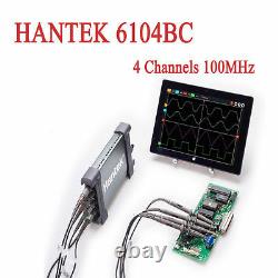 Hantek 6104BC PC USB Based Digital Storage Oscilloscope 4 Channels 100Mhz 1GSa/s