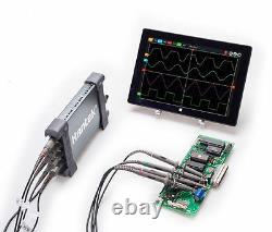 Hantek 6104BC PC USB Based Digital Storage Oscilloscope 4 Channels 100Mhz 1GSa/s