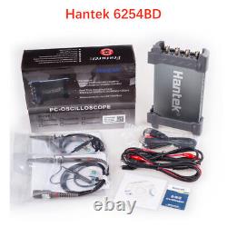 Hantek 6254BD Osiclloscope Digital 4 Channels 250Mhz Bandwidth USB PC Portable