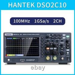 Hantek DSO2C10 7 Inch Digital Oscilloscope Storage Osciloscopio 100M 1G Sampling