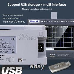 Hantek DSO2C10 Digital Oscilloscope Storage USB Portable Multimeter Tester