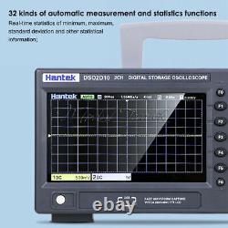 Hantek DSO2C10 Digital Oscilloscope Storage USB Portable Multimeter Tester