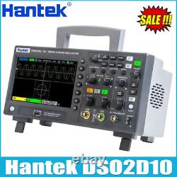 Hantek DSO2D10 2CH 100MHz 1GSa/S Digital Oscilloscope + 1CH AWG Signal Generator